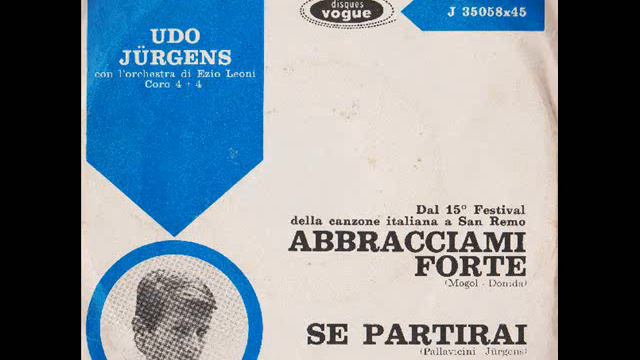 Udo Jurgens...Se Partirai смотреть онлайн