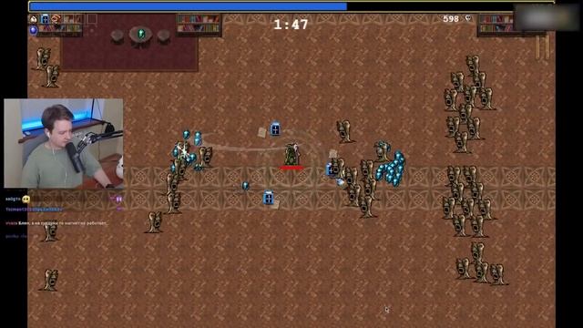 ЧЕЛЛЕНДЖ 30 МИНУТ БЕЗ ПЕРЕДВИЖЕНИЙ — Vampire Survivors смотреть онлайн