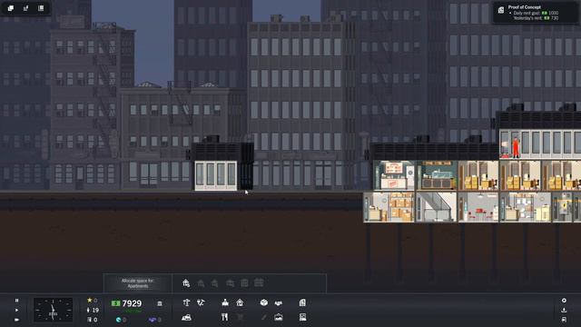PROJECT HIGHRISE [Sim Tower Tycoon Game] (HD)--Episode #2--SECOND FLOOR!! смотреть онлайн