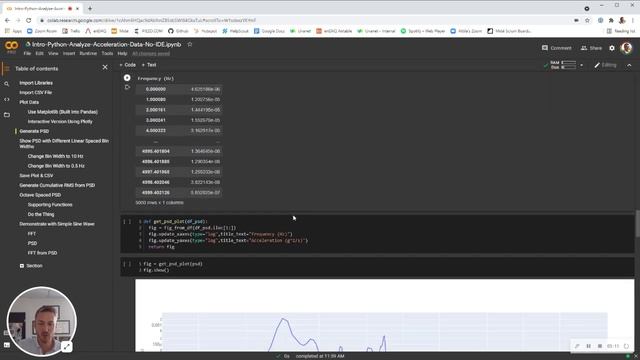 How to Analyze Acceleration Data in Python with Google Colab смотреть онлайн
