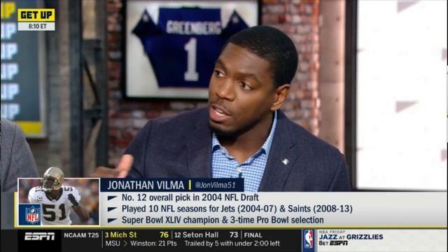 GET UP | Louis Riddick "REACT" Garrett took off M. Rudolph's helmet & struck him in the head with i смотреть онлайн