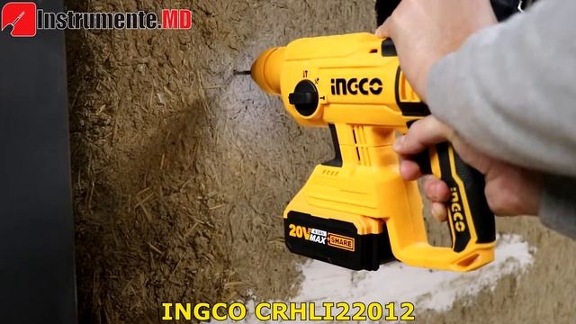Перфоратор аккумуляторный SDS плюс INGCO CRHLI22012 смотреть онлайн