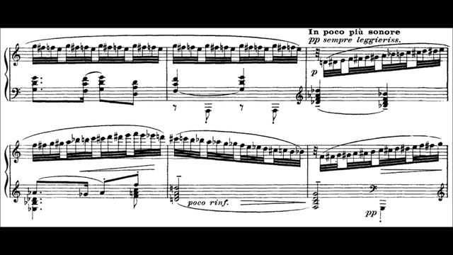 Claude Debussy - Etude No. 7 (audio + sheet music) смотреть онлайн