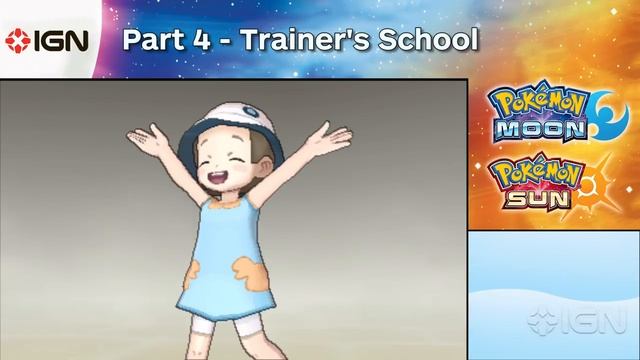 Pokemon: Sun and Moon Walkthrough - Trainer's School смотреть онлайн