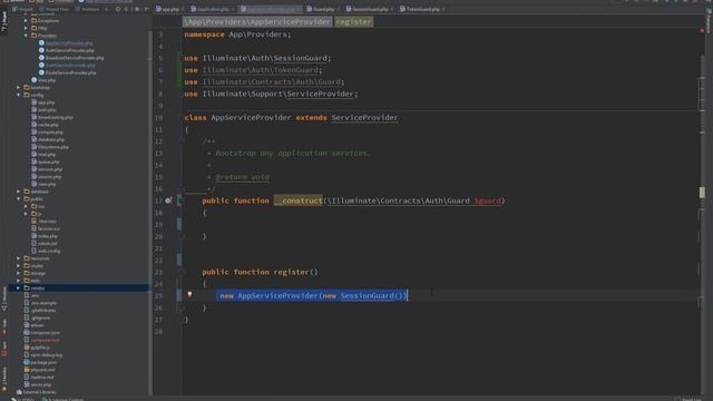 Изучаем Laravel (Service Containers) смотреть онлайн