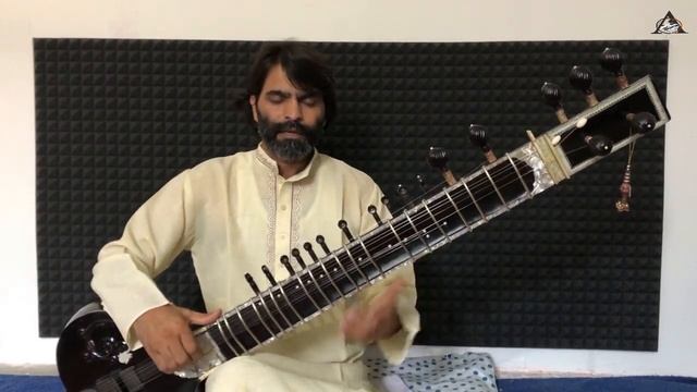 Sitar Tutorial Lession #24 || Raga Yaman Gat || On Sitar || By Dr. Ashok Kumar Chambyal
