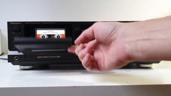 TECHNICS RS-B665 converted into MP3/FLAC player - Tapeless Deck Project