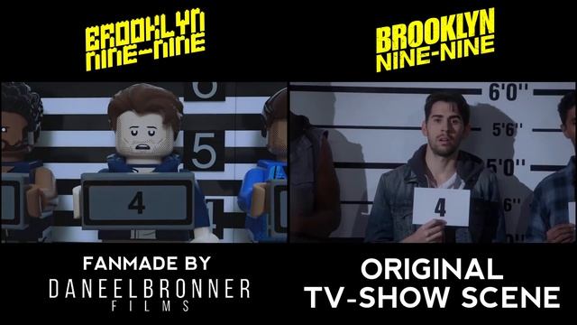 I Want It That Way in LEGO from Brooklyn Nine-Nine Side-By-Side Comparison смотреть онлайн