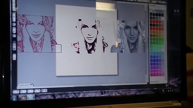 Tracing photos with your Silhouette смотреть онлайн