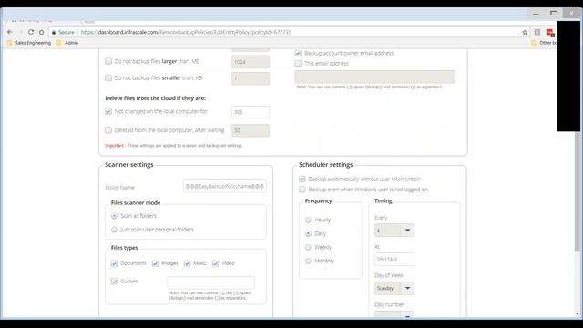 Infrascale Cloud Backup Demo смотреть онлайн