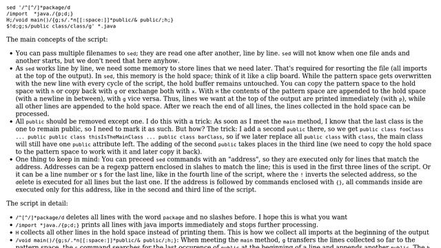 How to detect main class name from a java file having multiple classes using shell script? смотреть онлайн