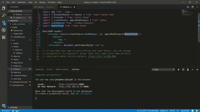 #10 - Curso de React + Redux / Instalação Redux e Redux Form смотреть онлайн