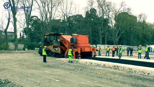 Машины для укладки асфальта БЦМ-261, БЦМ-262