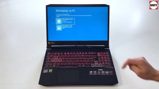 Réinitialiser aux paramètres d'usine un ordinateur ACER смотреть онлайн