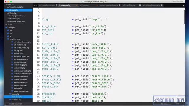 DIY WP #46 front-page.php code cleanup смотреть онлайн