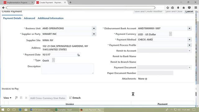 Future Dated Payments / Bills Payables in Oracle Fusion (Oracle Financials Cloud) смотреть онлайн