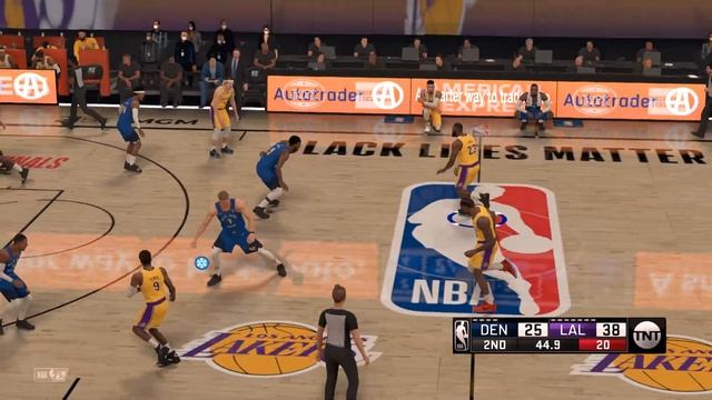 NBA 2K21 Ultra Realistic Graphics Mod NBA Bubble Playoffs: Game 1 | NUGGETS at LAKERS | PC Gameplay смотреть онлайн