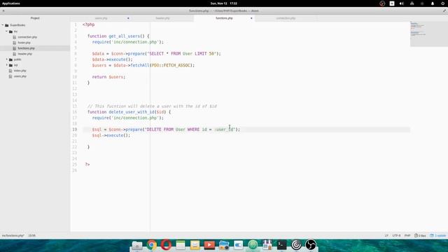 #9 Deleting Users from the Database - PHP Tutorial смотреть онлайн