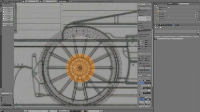 How To Create WHEELS In BLENDER For Trainz (and other locomotive modelling) смотреть онлайн