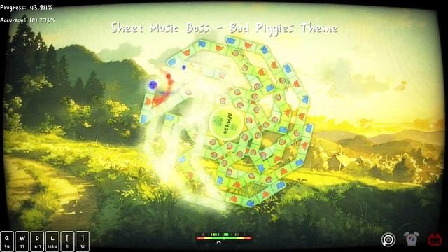 Sheet Music Boss - Bad Piggies Theme