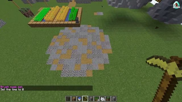 WORLDEDIT MOD minecraft - how to make a PATH in WorldEdit for Minecraft смотреть онлайн