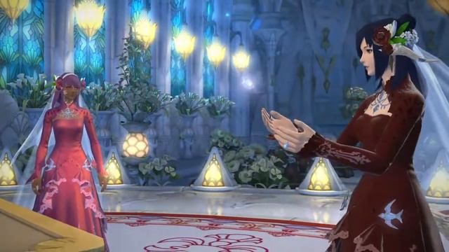 Final Fantasy 14 Hochzeit von Isaria und Piro смотреть онлайн
