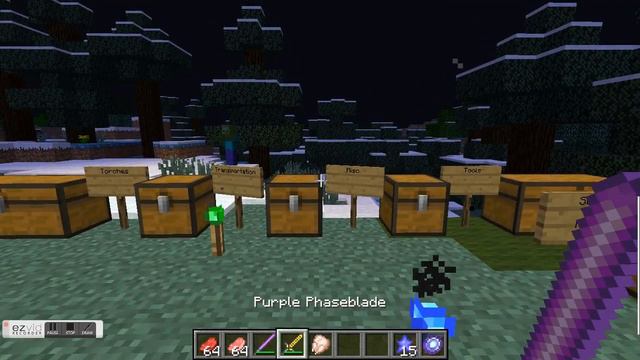 Minecraft TerraMine Mod (1.6.4) Terraria meets Minecraft! смотреть онлайн