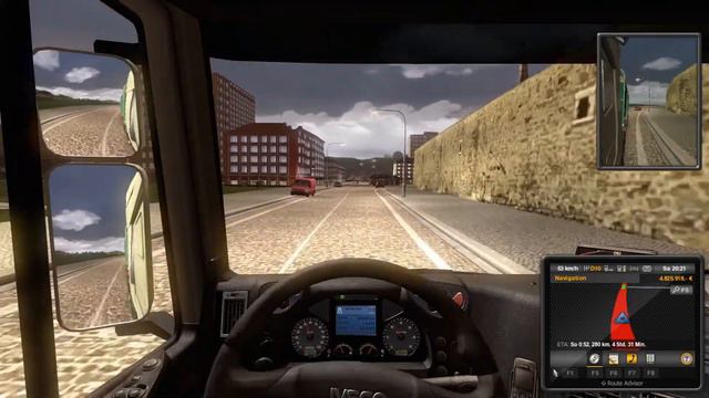 Euro Truck Simulator 2 #64 - Nix mit "Deutschlandintern" ★ Lets Play ★ смотреть онлайн