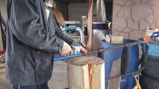 Ремонт лесенки для батута. смотреть онлайн