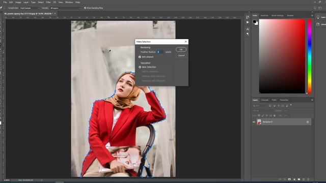 Cara Menggunakan Pen Tool untuk Menyeleksi Objek di Photoshop, Praktek Langsung Bisa смотреть онлайн