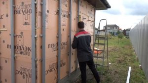 Монтаж сайдинга и обрешетки