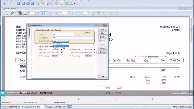 SQL ACCOUNTING SOFTWARE GL MAINTAIN STOCK VALUE смотреть онлайн