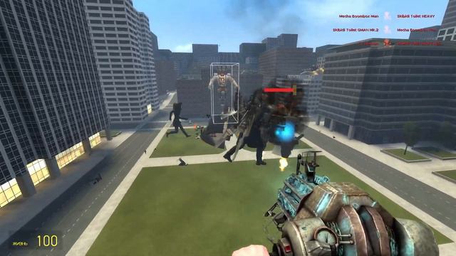 New UPGRADED TITAN CAMERAMAN vs New SKIBIDI TOILET - Garry's Mod with HealthBars (skibidi toilet 50 смотреть онлайн