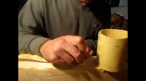 как сделать туесок из бересты 1 урок начало