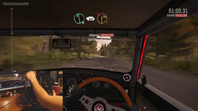 Насколько играбелен самодельный руль. Тестирование в играх. смотреть онлайн