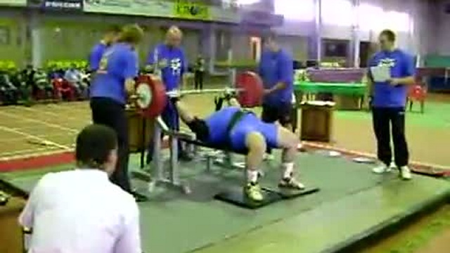 Сергей Суров, Кубок России 2009, жим 285 кг, в/к 125+ смотреть онлайн