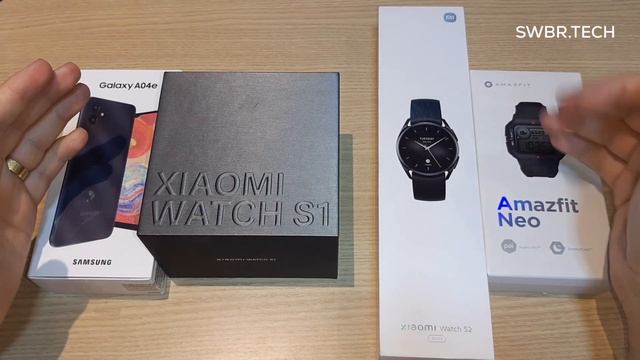 S0RTEI0 de 3 SMARTWATCHES e SMARTPHONE - Xiaomi S2 + Amazfit / Xiaomi S1 + Samsung Galaxy! смотреть онлайн