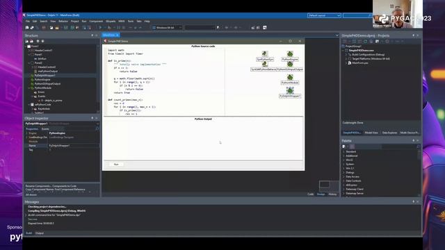 Combining the Strengths of Python and Delphi - Kiriakos Vlahos | PyGAC 2023 смотреть онлайн