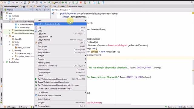 Android Bluetooth: Dispositivos vinculados (código) смотреть онлайн