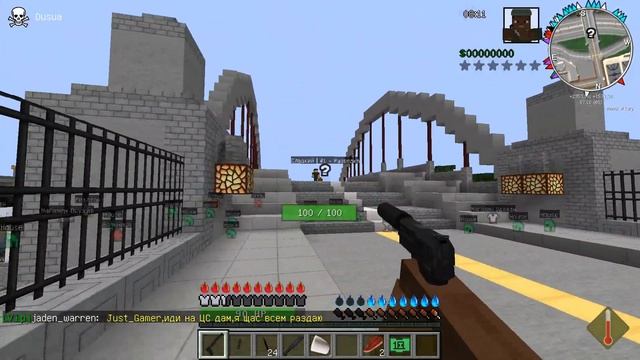 Gta в Minecraft приключения ганста |#1 смотреть онлайн