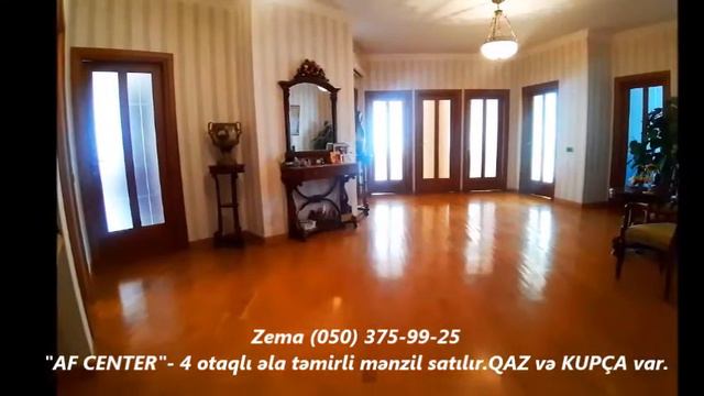 AF CENTER - 4 otaqlı ƏLA TƏMİRLİ mənzil satılır. QAZ və KUPÇA VAR. 520.000 AZN (050)375-99-25 Zema смотреть онлайн
