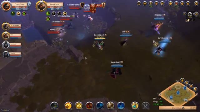 KDS GvG Frogue One 28 12 2017 Albion Online смотреть онлайн