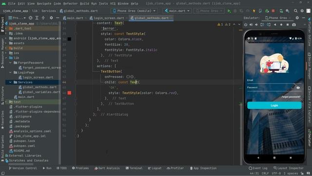 Flutter Error Dialog Tutorial | Android iOS App Development Course | Build Upwork & Fiverr Clone Ap смотреть онлайн