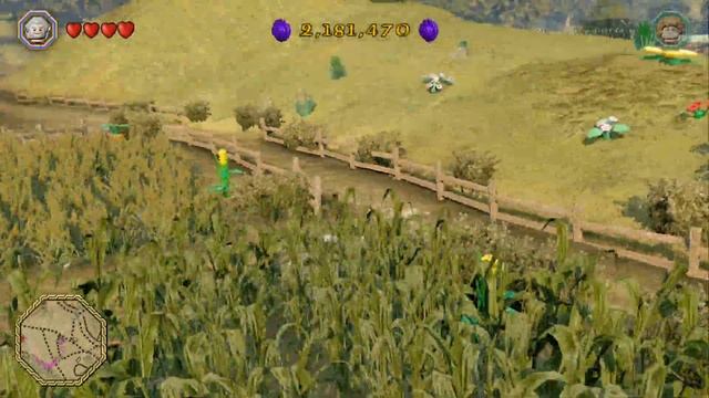 LEGO The Hobbit - Overworld Guide #17 - Hobbiton (Mithril Bricks & Characters)