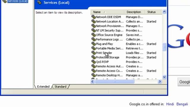 Restarting Print Spooler in Windows XP смотреть онлайн