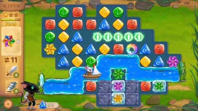 Puzzle game about the brave mice. Strongblade, level 399 смотреть онлайн