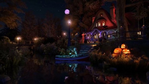 Halloween #1 | Живые обои | Live Wallpaper | Wallpaper engine | 3D | 2021| Background | 4K