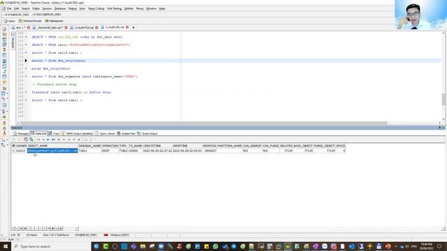 11. Thực hành Audit trong Oracle Database | Trần Văn Bình | OAZ смотреть онлайн