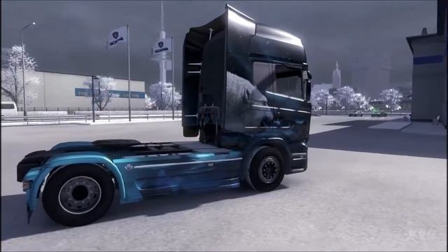 Euro Truck Simulator 2 - Ice Cold Paint Jobs | Might Polar Bear [HD] смотреть онлайн