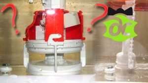 Как работает арматура для унитаза